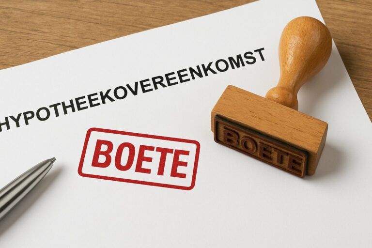 Wat is boete rente